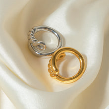 Load image into Gallery viewer, Stainless Steel Knot Bypass Ring
