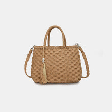 Load image into Gallery viewer, Braided Strap Paper Weave Shoulder Bag