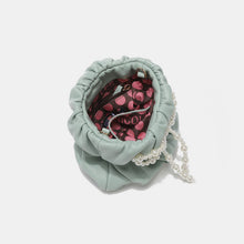 Load image into Gallery viewer, Nicole Lee USA Pearl Bow Chain Strap Purse