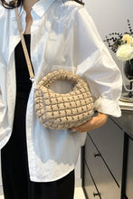 Load image into Gallery viewer, Quilted Puffy Removable Strap Crossbody Bag