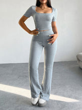 Load image into Gallery viewer, Devine Short Sleeve Top and Pants Set