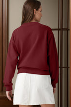 Load image into Gallery viewer, Round Neck Long Sleeve Sweatshirt