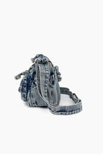 Load image into Gallery viewer, Adjustable Strap Denim Crossbody Bag