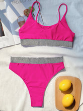 Load image into Gallery viewer, Scoop Neck Spaghetti Strap Two-Piece Swim Set