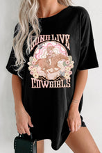 Load image into Gallery viewer, Graphic Round Neck Half Sleeve Oversize T-Shirt
