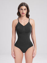 Load image into Gallery viewer, V-Neck Spaghetti Strap Active Bodysuit
