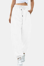Load image into Gallery viewer, Elastic Waist Joggers with Pockets