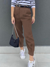 Load image into Gallery viewer, High Waist Cropped Pants