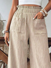 Load image into Gallery viewer, Frill Wide Leg Pants