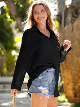Load image into Gallery viewer, Pocketed Dropped Shoulder Cover Up