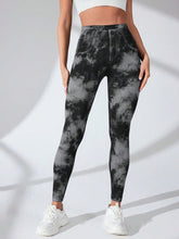 Load image into Gallery viewer, Tie-Dye High Waist Active Leggings