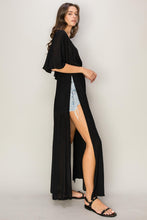 Load image into Gallery viewer, HYFVE Tie Back Maxi Split Cover Up Dress