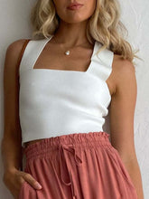 Load image into Gallery viewer, Square Neck Wide Strap Tank