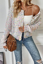 Load image into Gallery viewer, Confetti Button Up Long Sleeve Cardigan