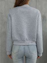 Load image into Gallery viewer, Zip Up Long Sleeve Jacket