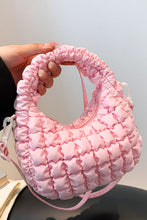 Load image into Gallery viewer, Quilted Puffy Removable Strap Crossbody Bag