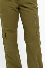 Load image into Gallery viewer, Tasha Apparel High Waisted Wide Leg Cargo Pants with Pockets
