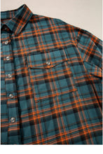 Load image into Gallery viewer, Plaid Collared Neck Long Sleeve Shirt