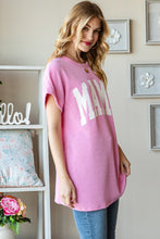 Load image into Gallery viewer, Heimish Full Size Letter Graphic Short Sleeve T-Shirt