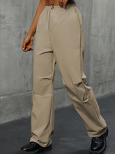 Load image into Gallery viewer, Pocketed Elastic Waist Pants