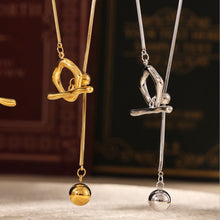 Load image into Gallery viewer, Stainless Steel Bead Necklace