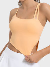 Load image into Gallery viewer, Slit Asymmetrical Neck Active Cami