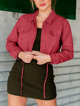 Load image into Gallery viewer, Button Up Long Sleeve Jacket