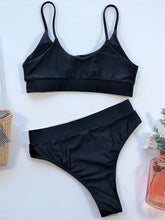 Load image into Gallery viewer, Scoop Neck Spaghetti Strap Two-Piece Swim Set