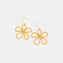 Load image into Gallery viewer, 18K Gold-Plated Flower Earrings