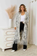 Load image into Gallery viewer, CUFF IT Multicolored Fringe Cardigan