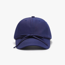 Load image into Gallery viewer, Tied Bow Cotton Baseball Cap