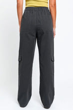 Load image into Gallery viewer, Tasha Apparel High Waisted Wide Leg Cargo Pants with Pockets