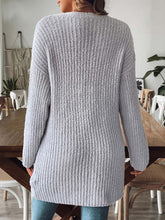 Load image into Gallery viewer, Open Front Long Sleeve Cardigan