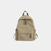 Load image into Gallery viewer, Zip Cotton Backpack Bag