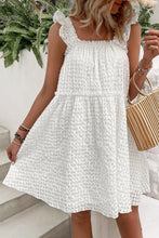 Load image into Gallery viewer, Ruffled Square Neck Wide Strap Dress