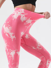 Load image into Gallery viewer, Tie-Dye High Waist Active Leggings