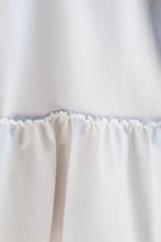 Load image into Gallery viewer, Ruffle Hem Round Neck Short Sleeve Mini Dress
