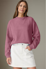 Load image into Gallery viewer, Round Neck Long Sleeve Sweatshirt