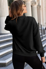 Load image into Gallery viewer, Texture Zip Up Baseball Collar Long Sleeve Jacket