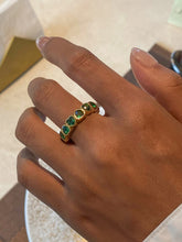 Load image into Gallery viewer, 18K Gold-Plated Inlaid Zircon Ring