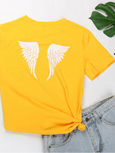 Load image into Gallery viewer, Perfee ANGEL Round Neck Short Sleeve T-Shirt