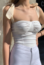 Load image into Gallery viewer, Wide Strap Tie Shoulder Cami