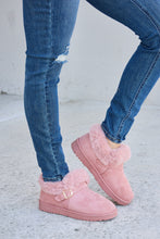 Load image into Gallery viewer, Forever Link Furry Chunky Thermal Ankle Boots