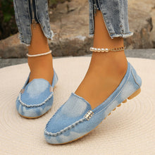 Load image into Gallery viewer, Round Toe Flat Loafers