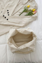 Load image into Gallery viewer, Ruched Polyester Large Handbag