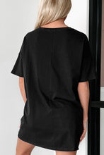 Load image into Gallery viewer, Graphic Round Neck Half Sleeve Oversize T-Shirt