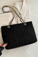 Load image into Gallery viewer, Polyester Texture Chain Tote bag