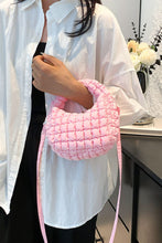 Load image into Gallery viewer, Quilted Puffy Removable Strap Crossbody Bag