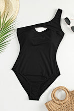 Load image into Gallery viewer, Cutout One Shoulder Sleeveless One-Piece Swimwear