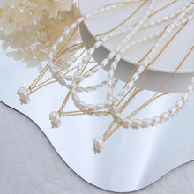 Load image into Gallery viewer, Double-Layered Freshwater Pearl Necklace
